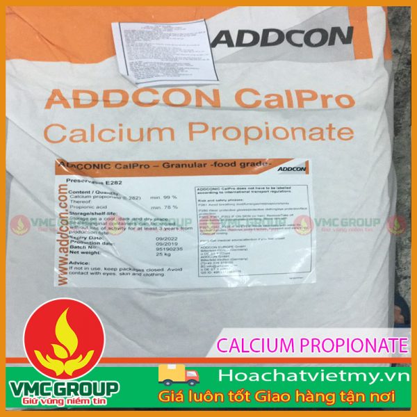 CALCIUM PROPIONATE ĐỨC CHẤT BẢO QUẢN