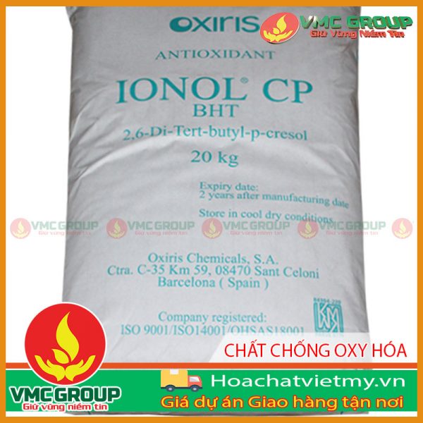 CHẤT CHỐNG OXY HÓA BUTYLATED HYDROXYTOLUENE (BHT)